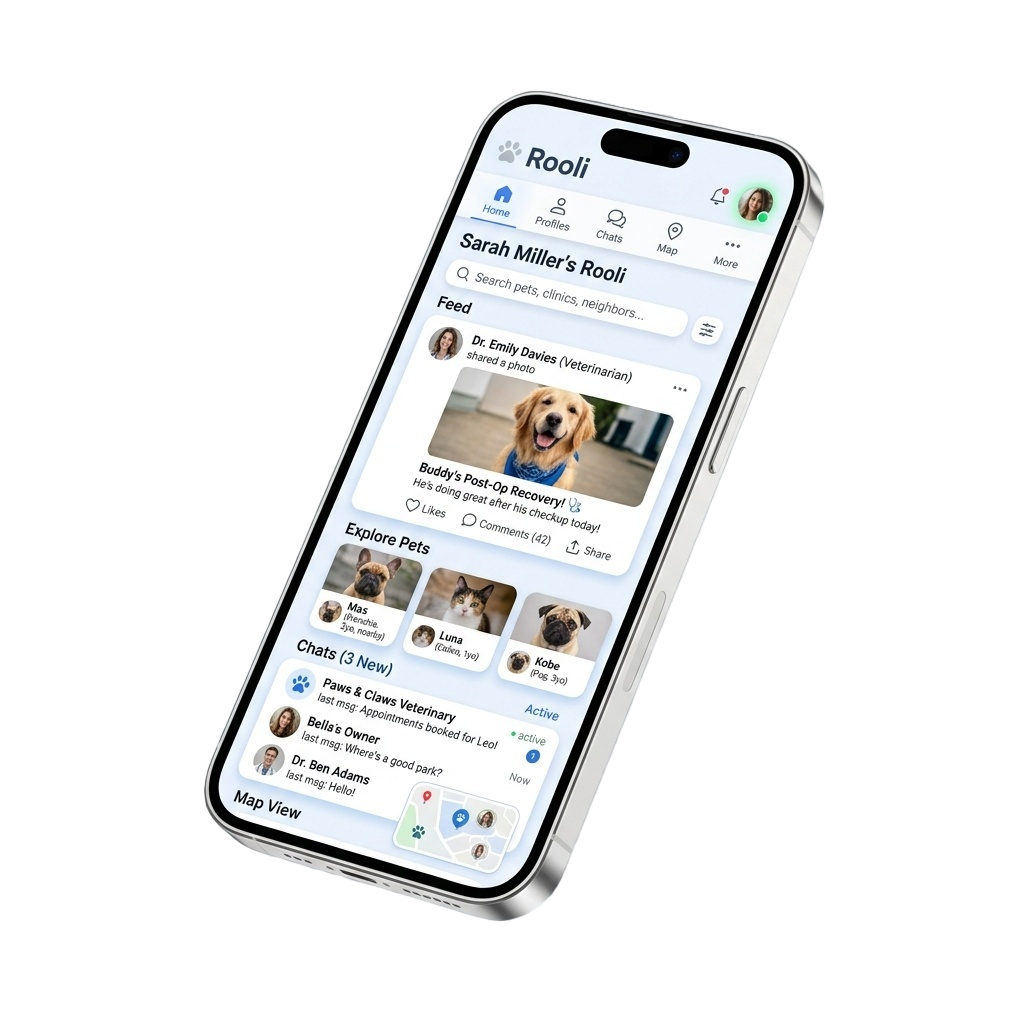 Rooli App — ветеринарное приложение